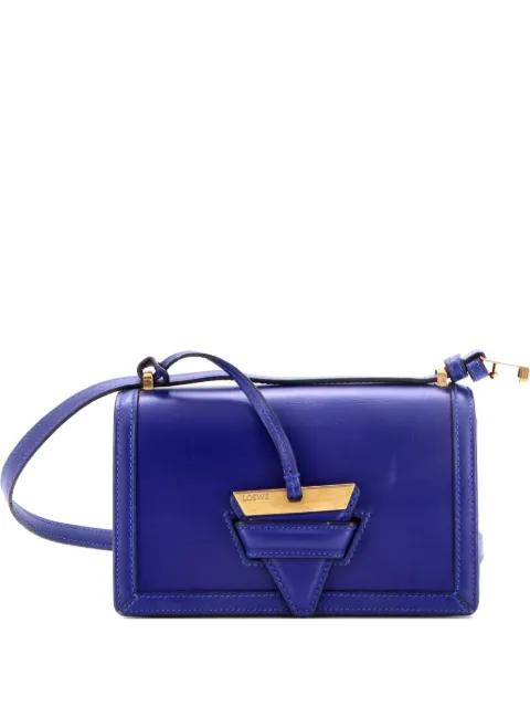 Barcelona Shoulder Bag Leather Small crossbody bag by LOEWE 