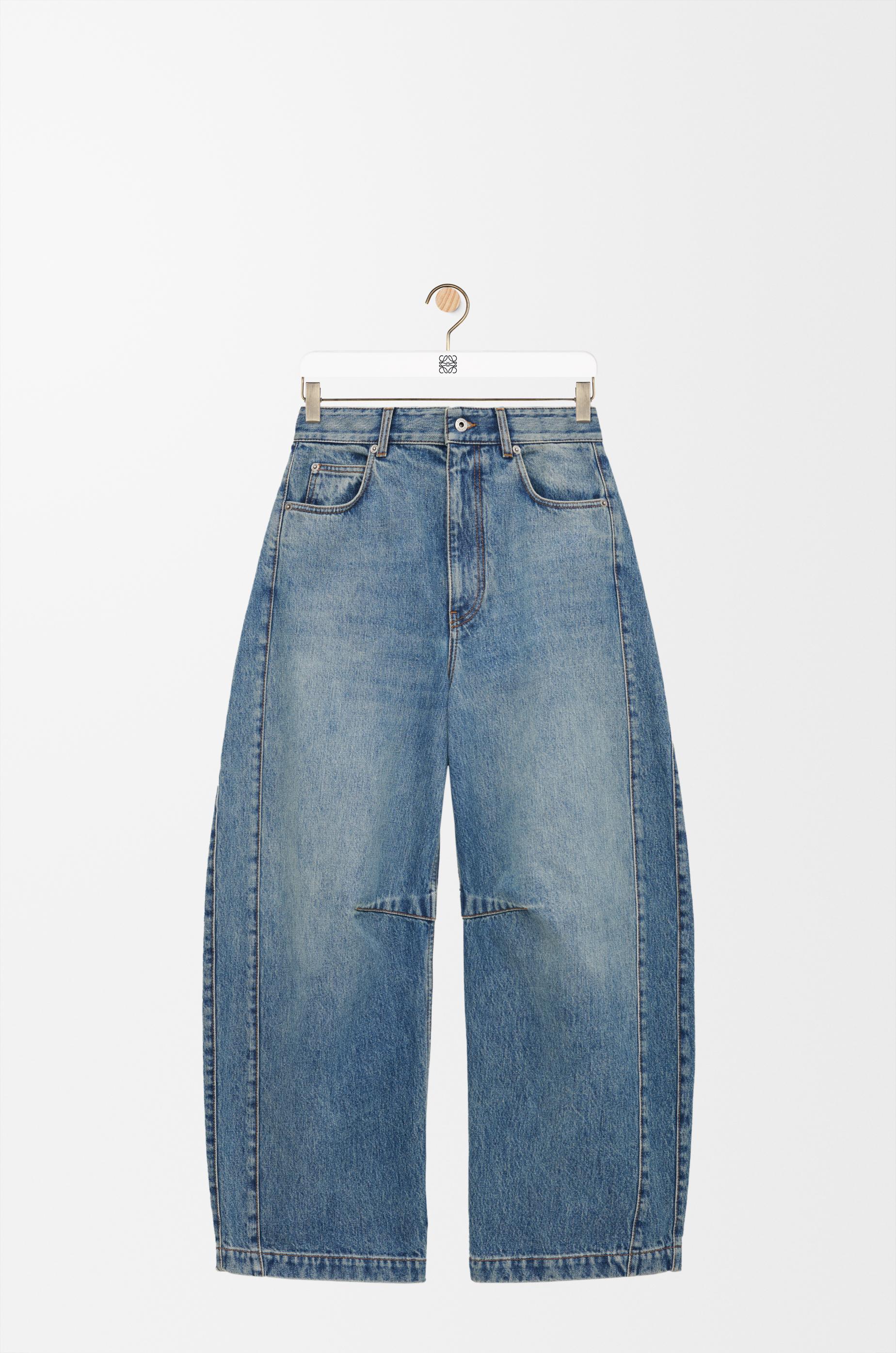 Barrel jeans in denim by LOEWE
