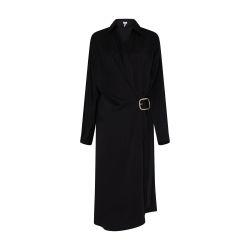 Belted wool dress by LOEWE