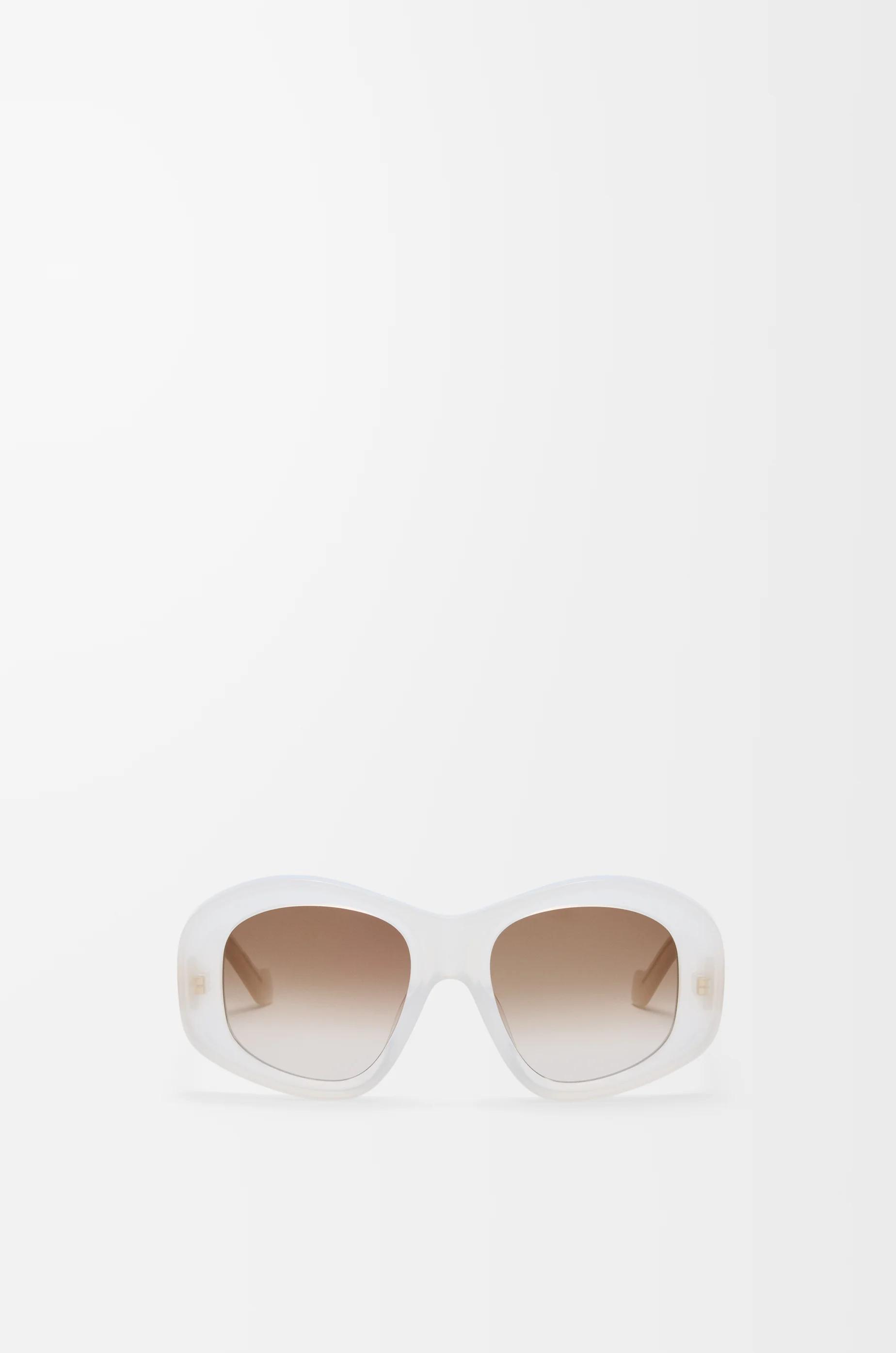 Beveled Pentagon sunglasses by LOEWE
