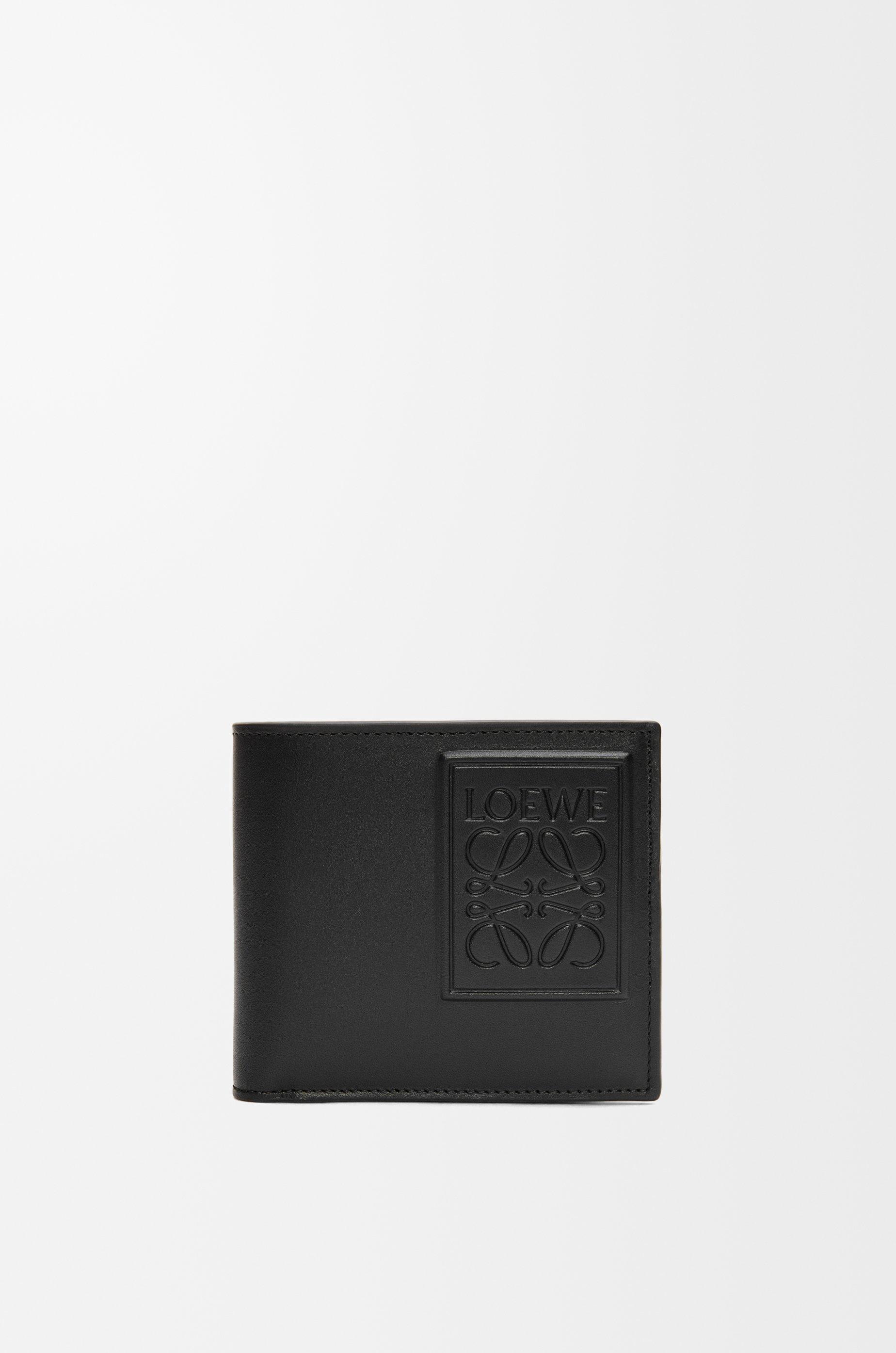 Bifold coin wallet in satin calfskin by LOEWE