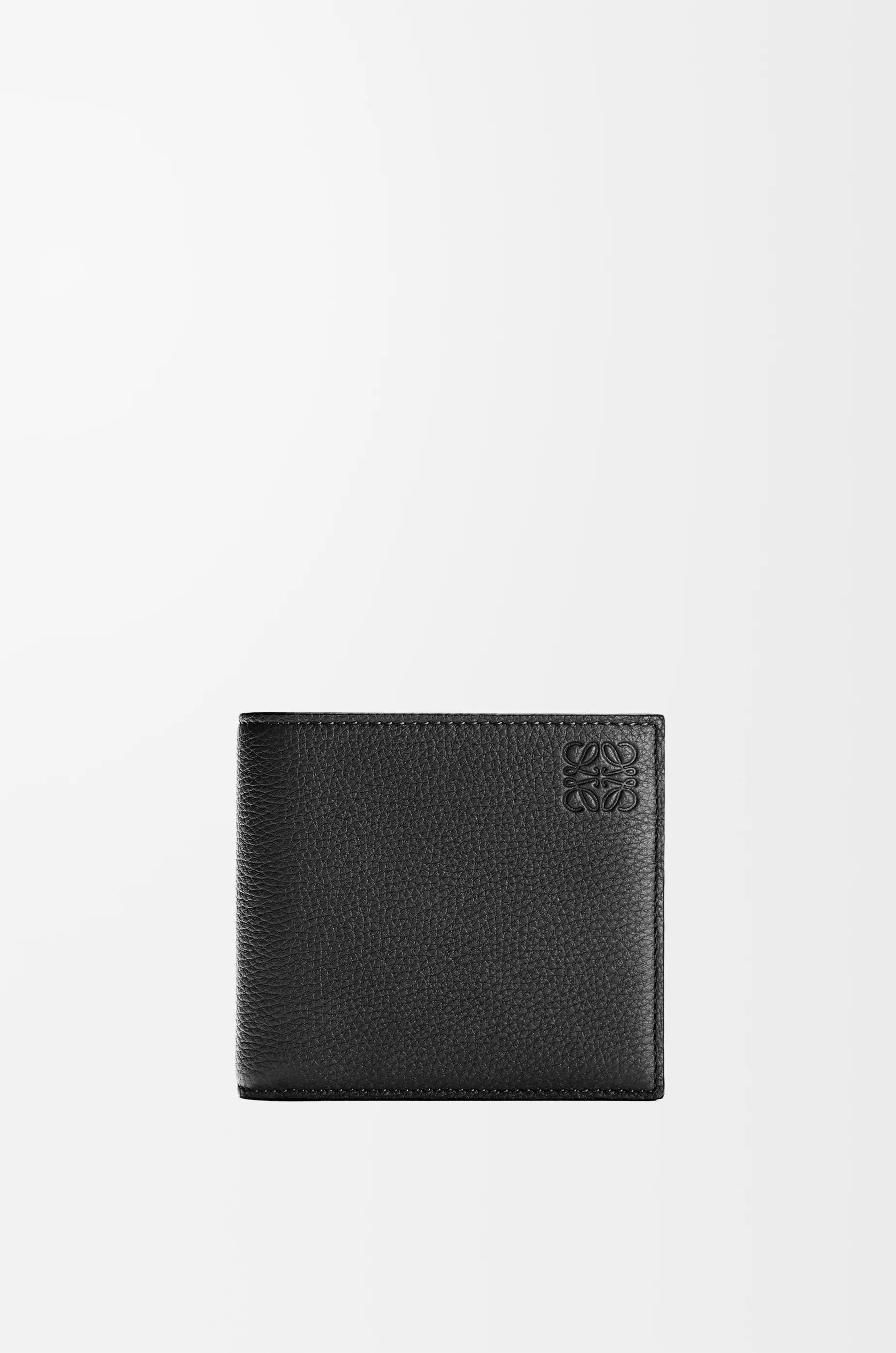 Bifold coin wallet in soft grained calfskin by LOEWE