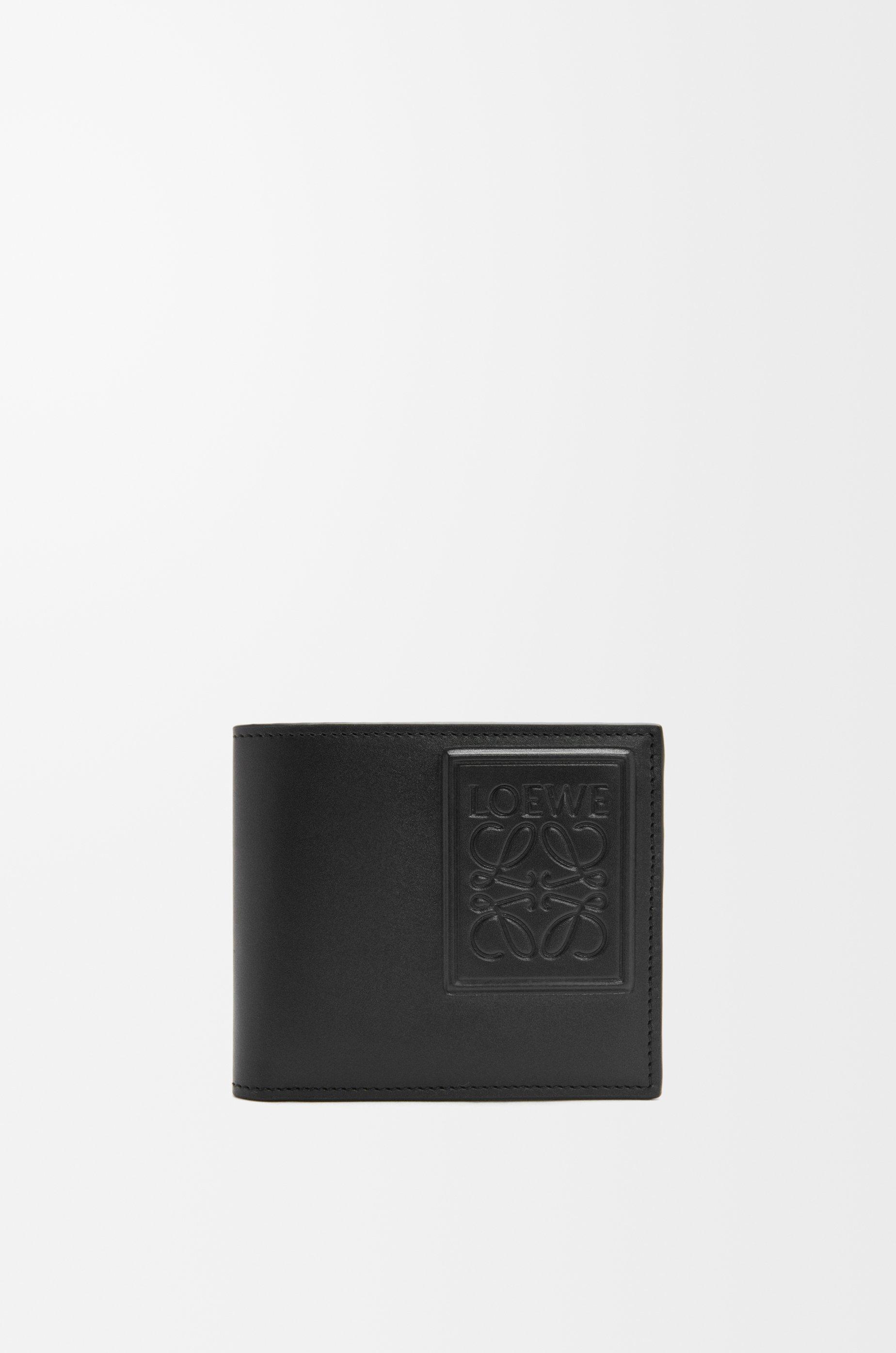 Bifold wallet in satin calfskin by LOEWE