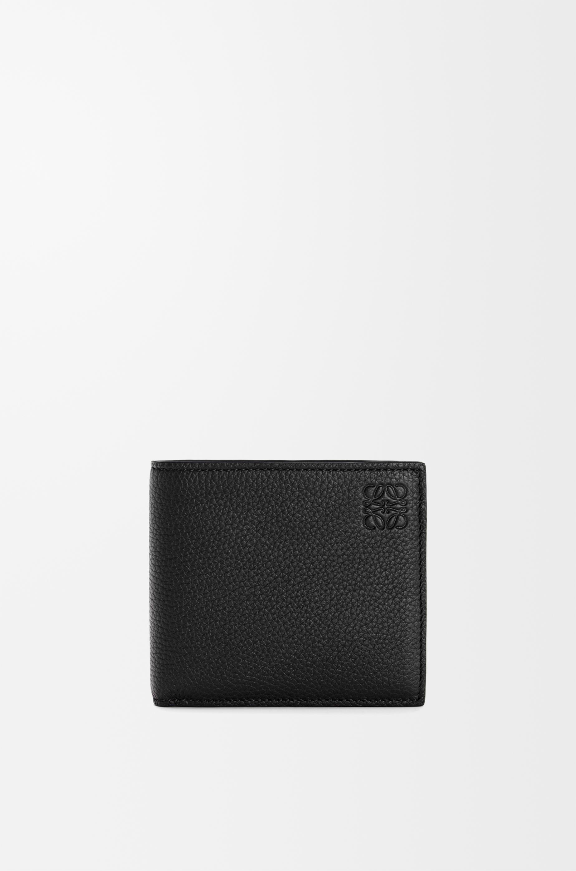 Bifold wallet in soft grained calfskin by LOEWE
