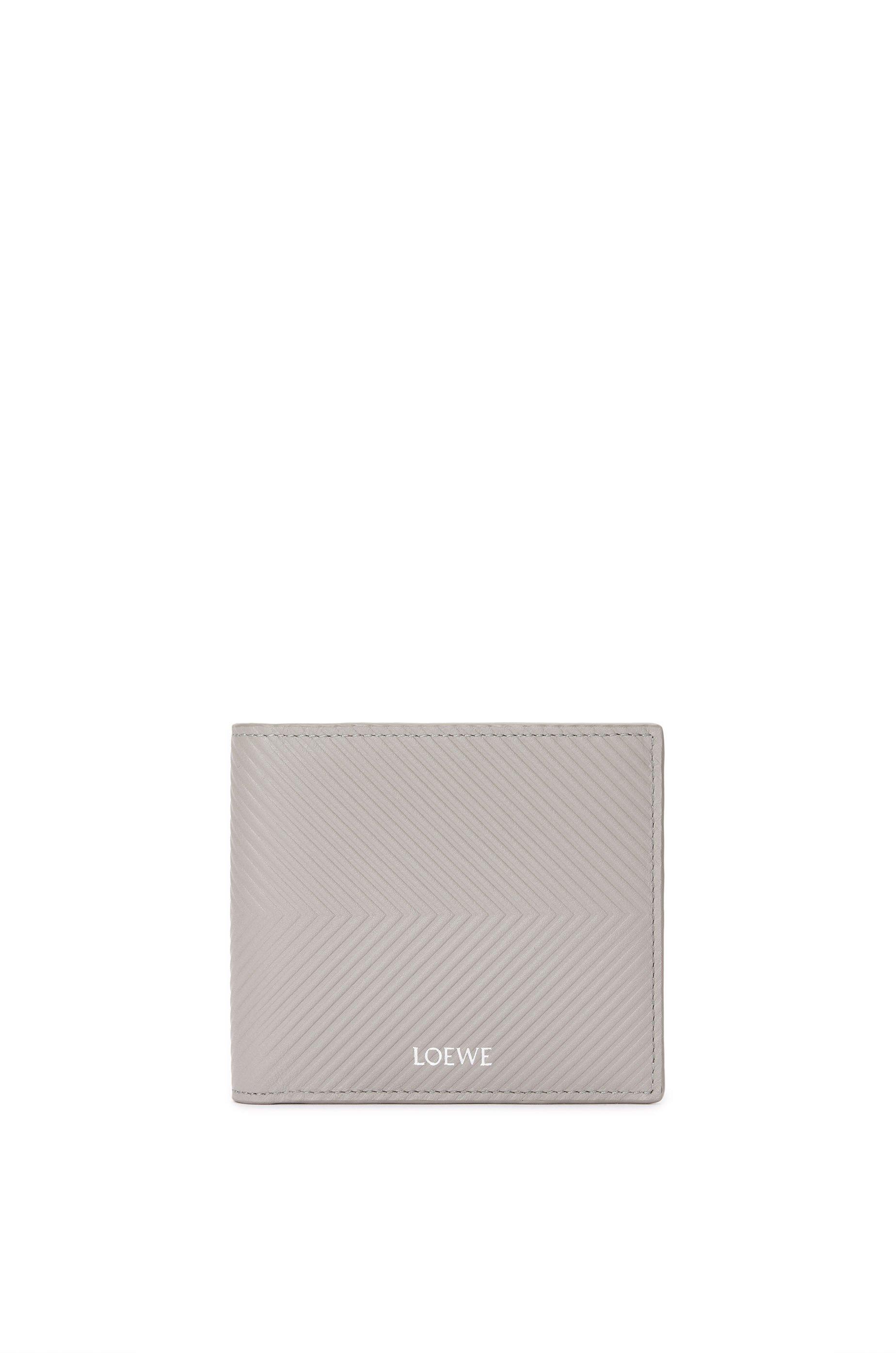 Bifold wallet in textured classic calfskin by LOEWE