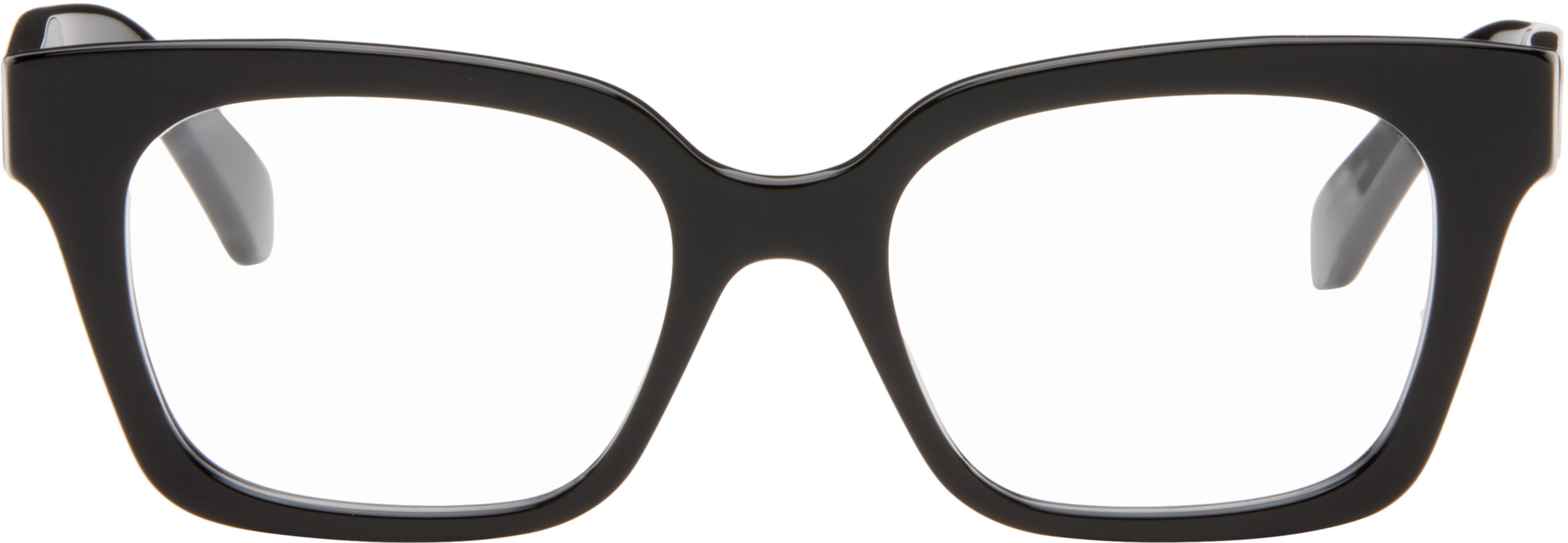 Black Anagram Glasses by LOEWE