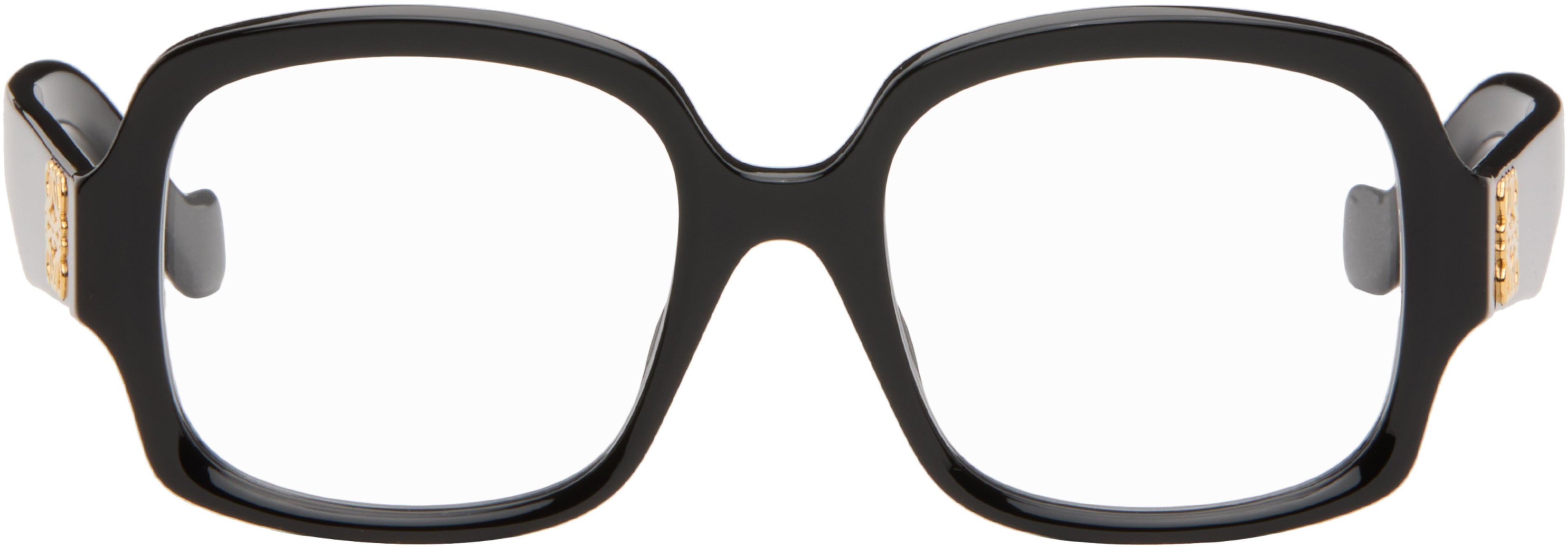 Black Anagram Glasses by LOEWE