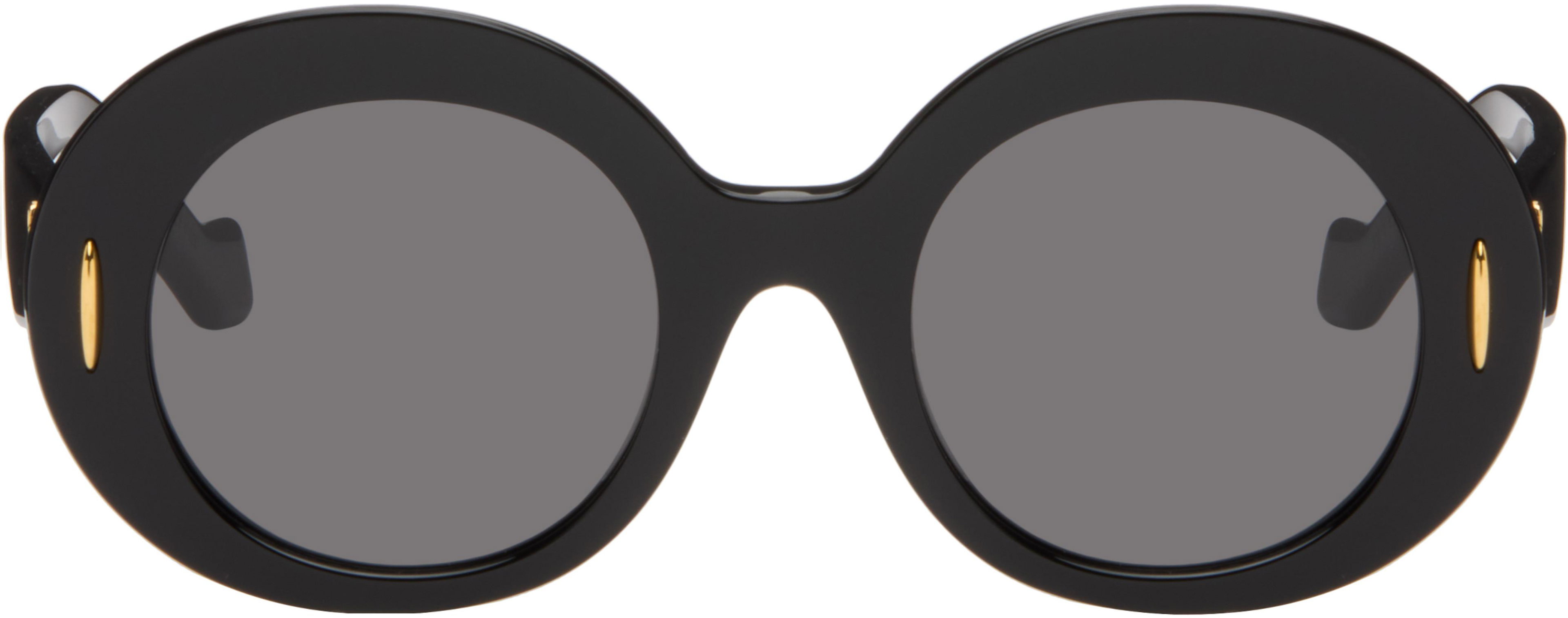 Black Anagram Sunglasses by LOEWE