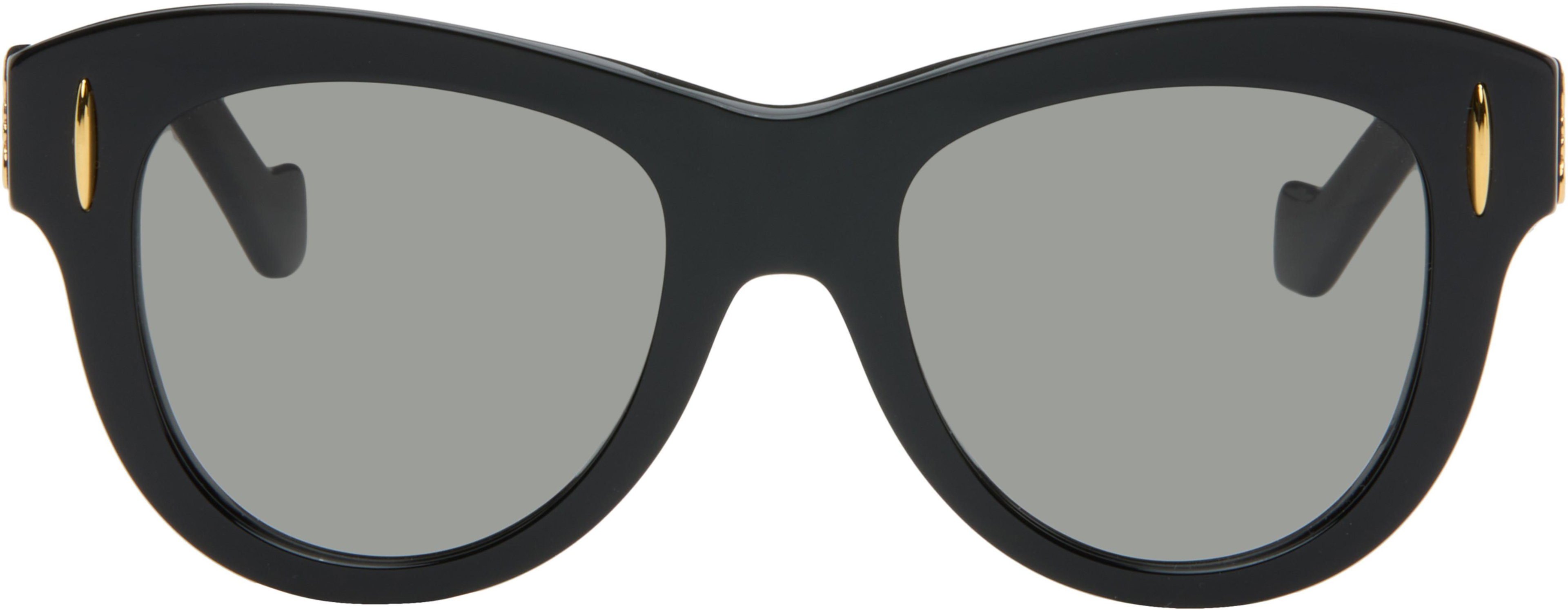 Black Anagram Sunglasses by LOEWE