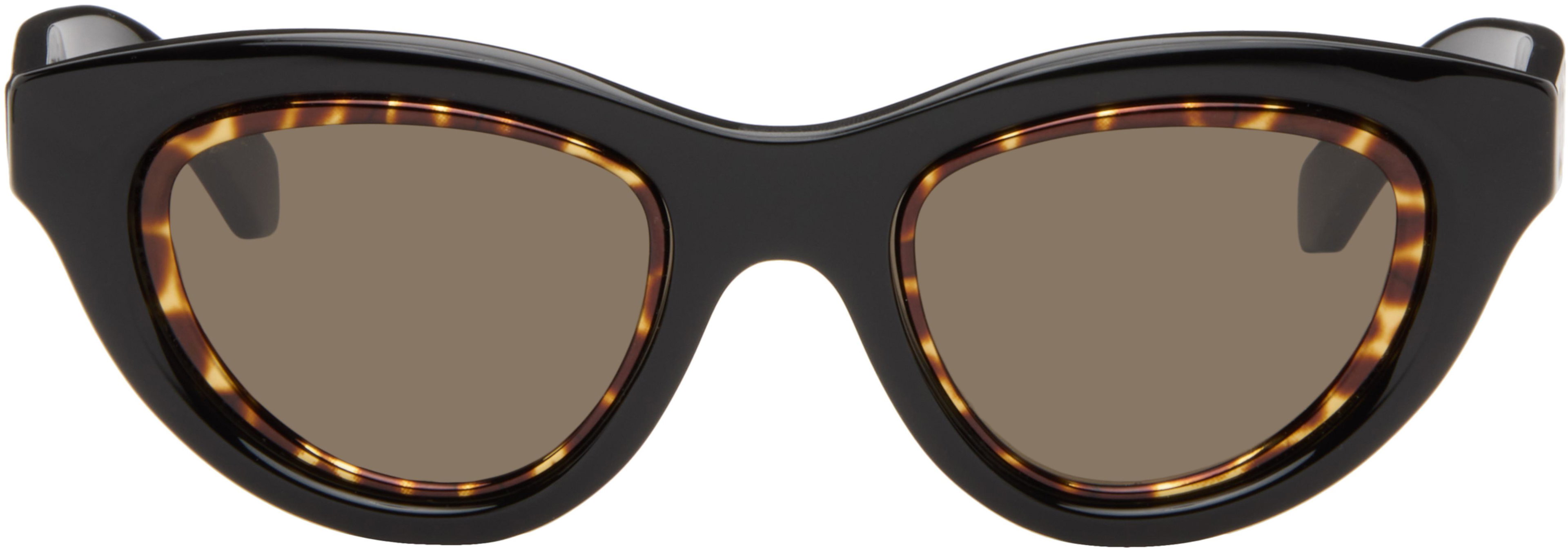 Black Mini Anagram Cat-eye Sunglasses by LOEWE