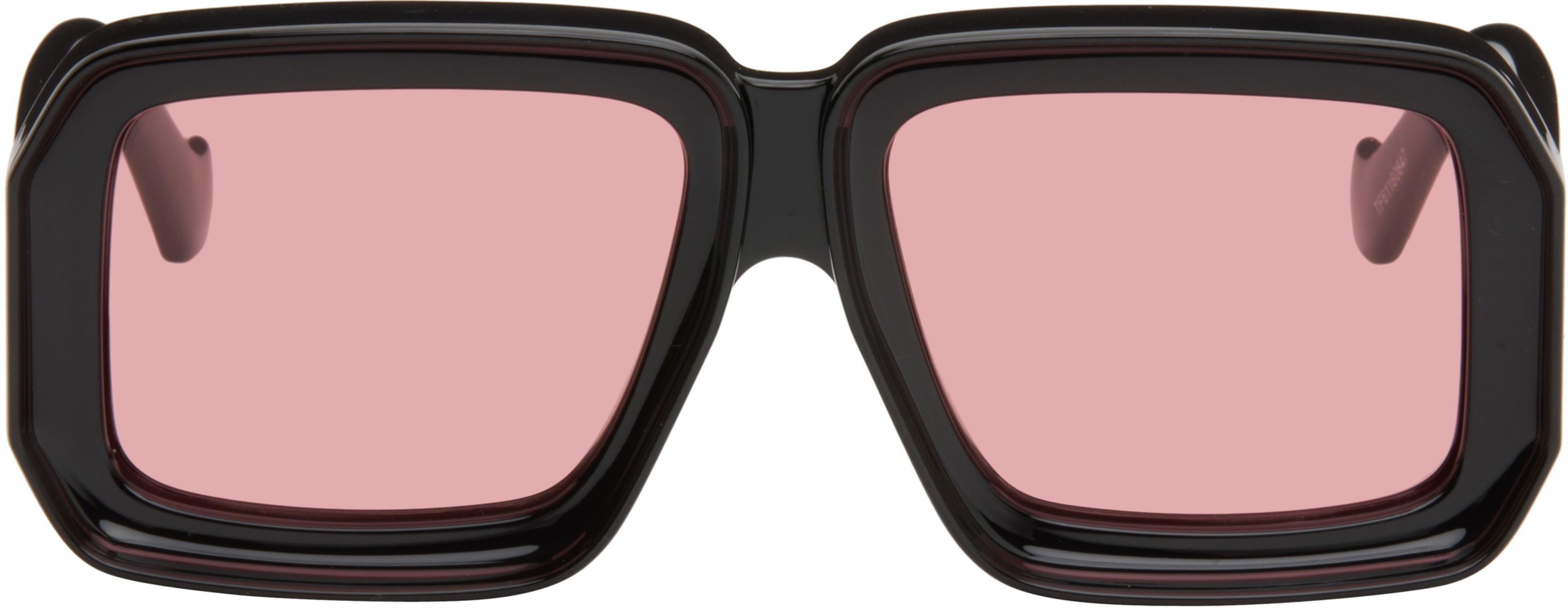 Black Paula's Ibiza Dive Sunglasses by LOEWE