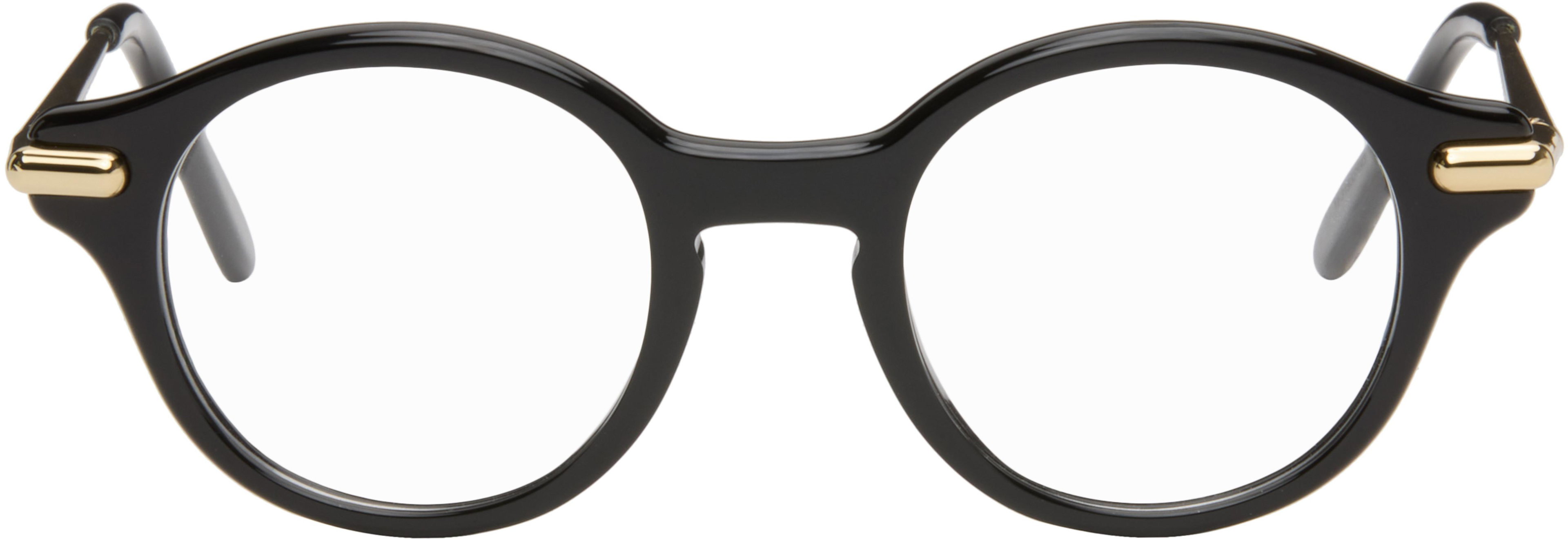 Black Slim Glasses by LOEWE