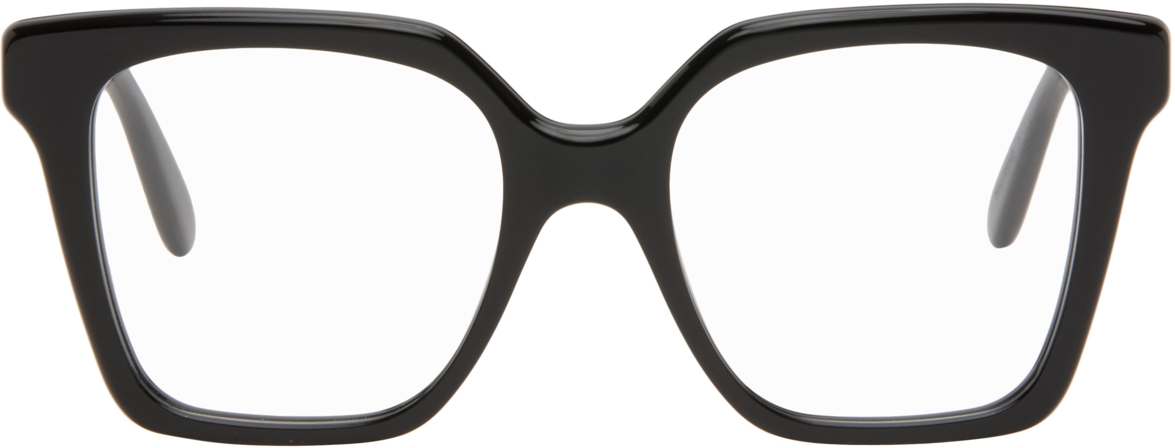 Black Slim Glasses by LOEWE