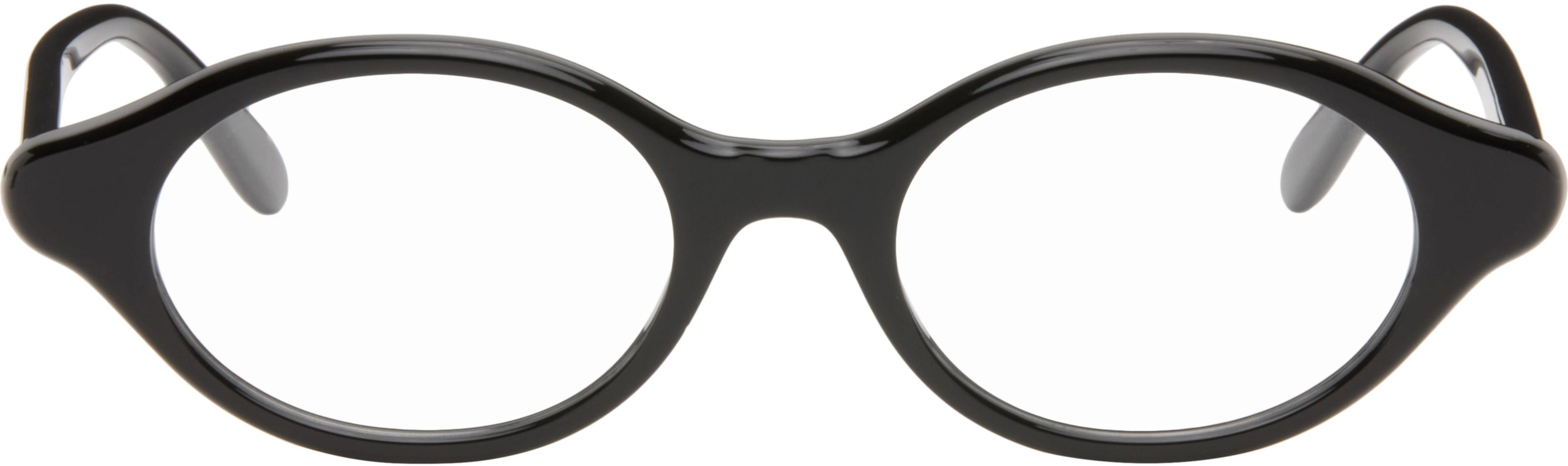 Black Slim Glasses by LOEWE