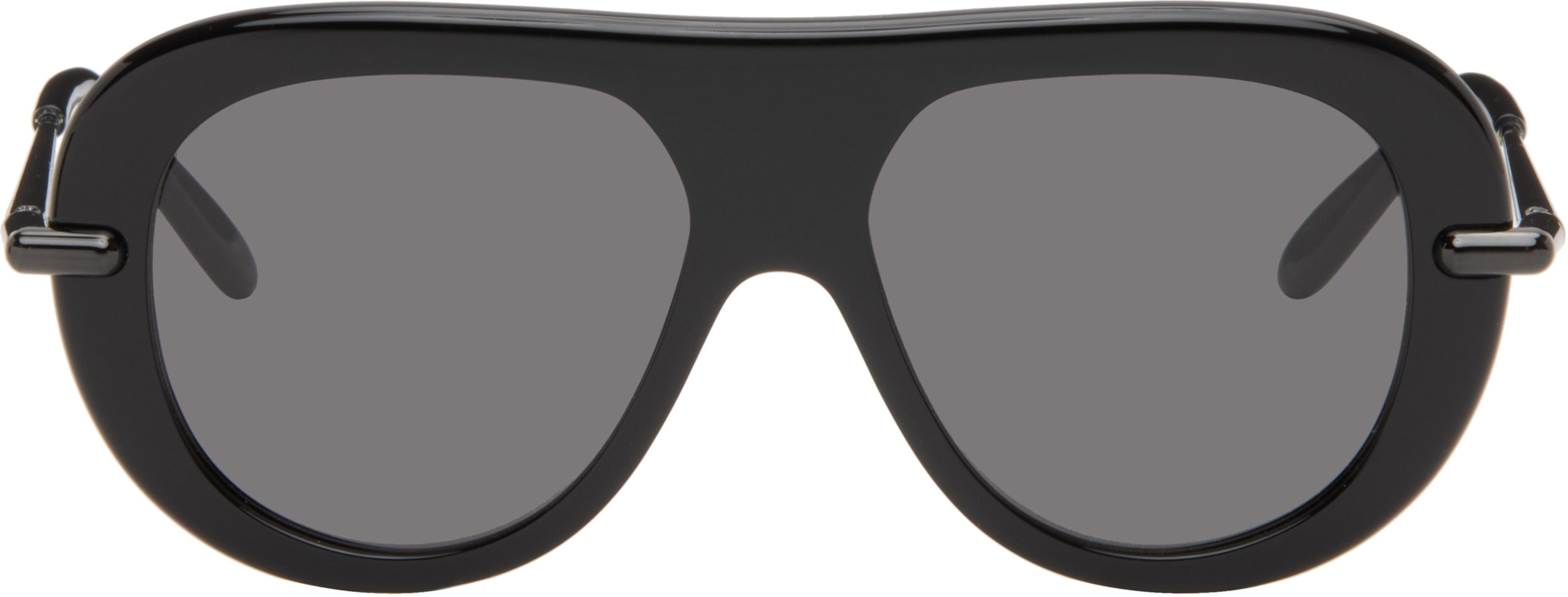 Black Slim Sunglasses by LOEWE