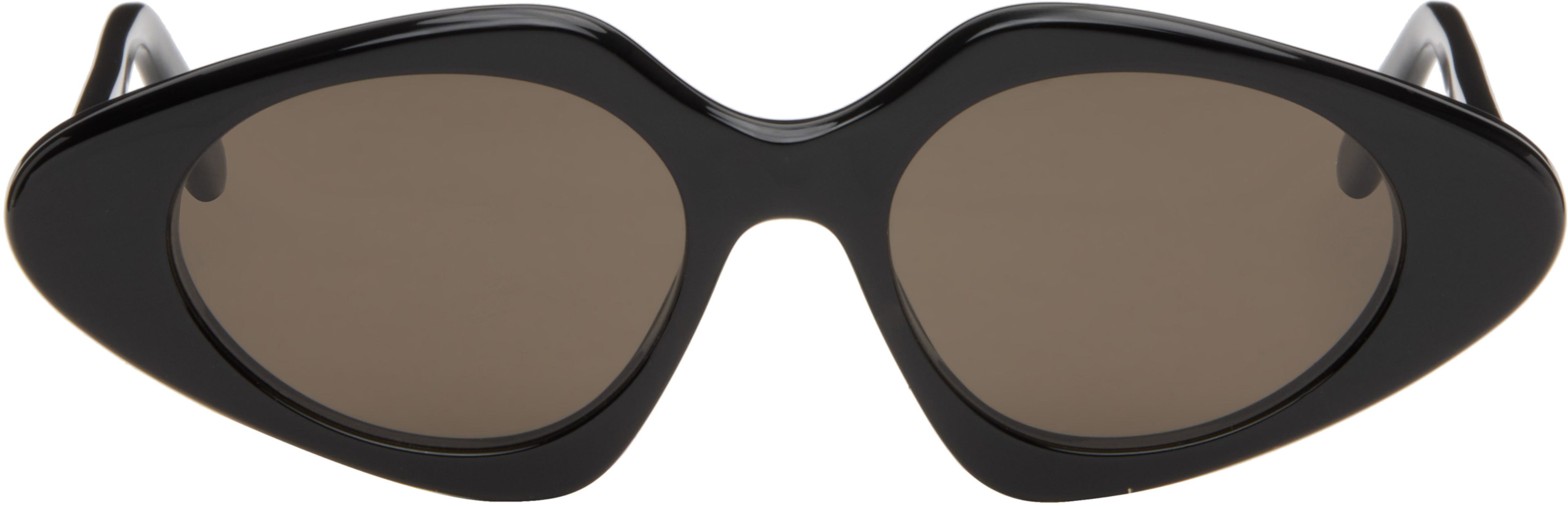 Black Triangle Slim Sunglasses by LOEWE