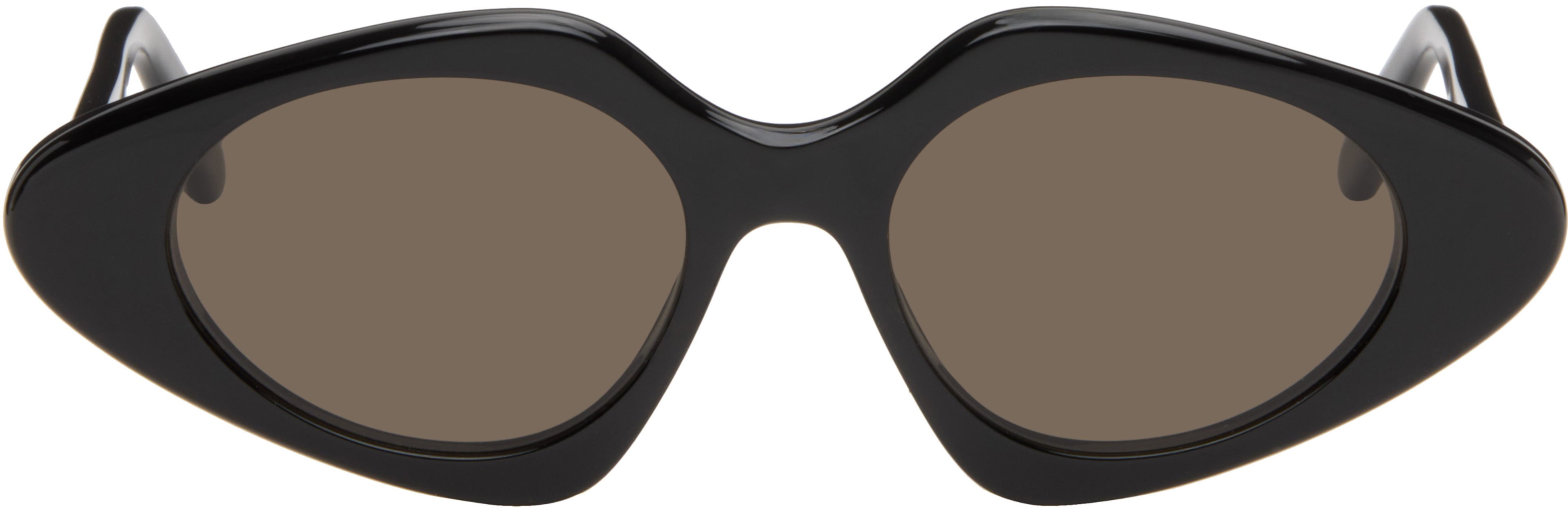 Black Triangle Slim Sunglasses by LOEWE