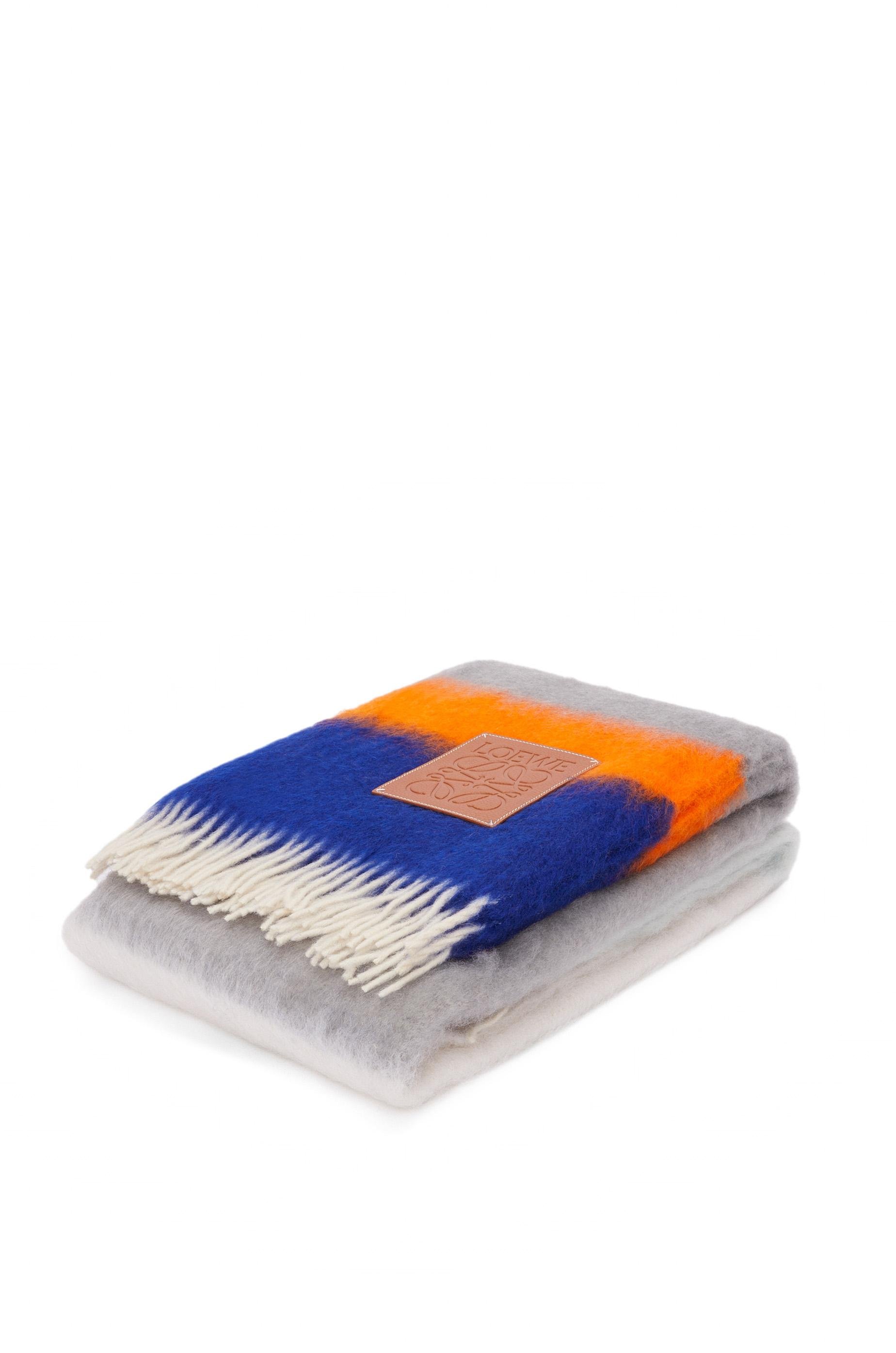 Blanket in mohair and wool by LOEWE