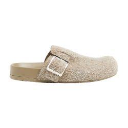 Brushed suede mules by LOEWE
