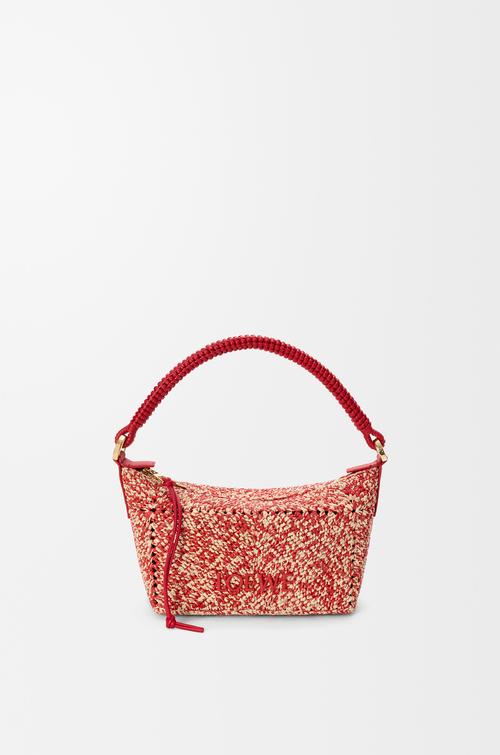 Cala mini bag in melange raffia by LOEWE
