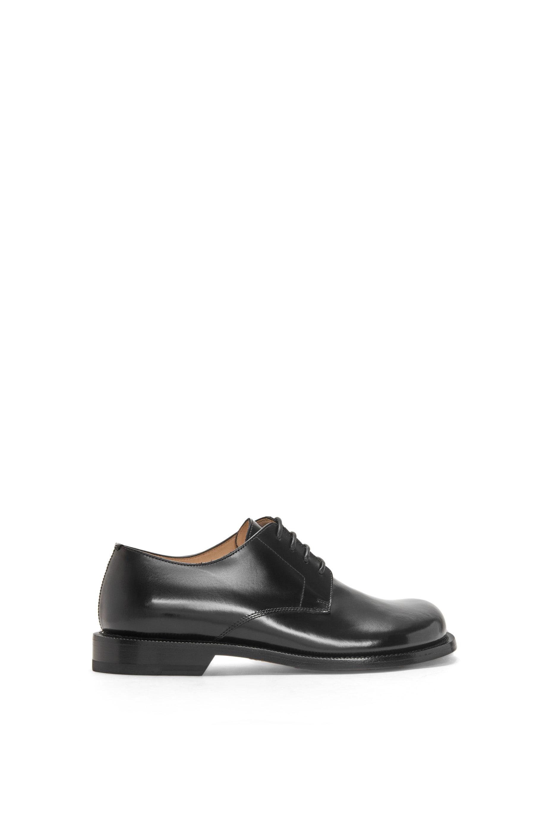 Campo derby shoe in brushed calfskin by LOEWE