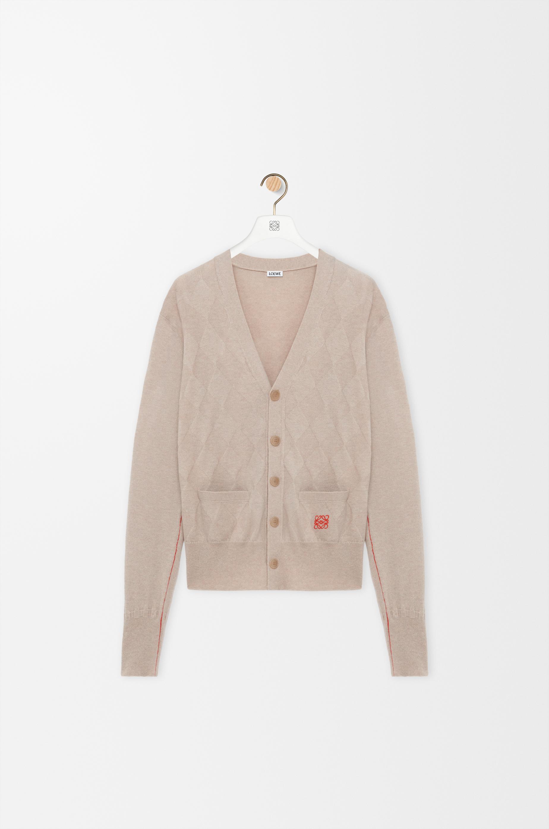 Cardigan in wool and cashmere by LOEWE