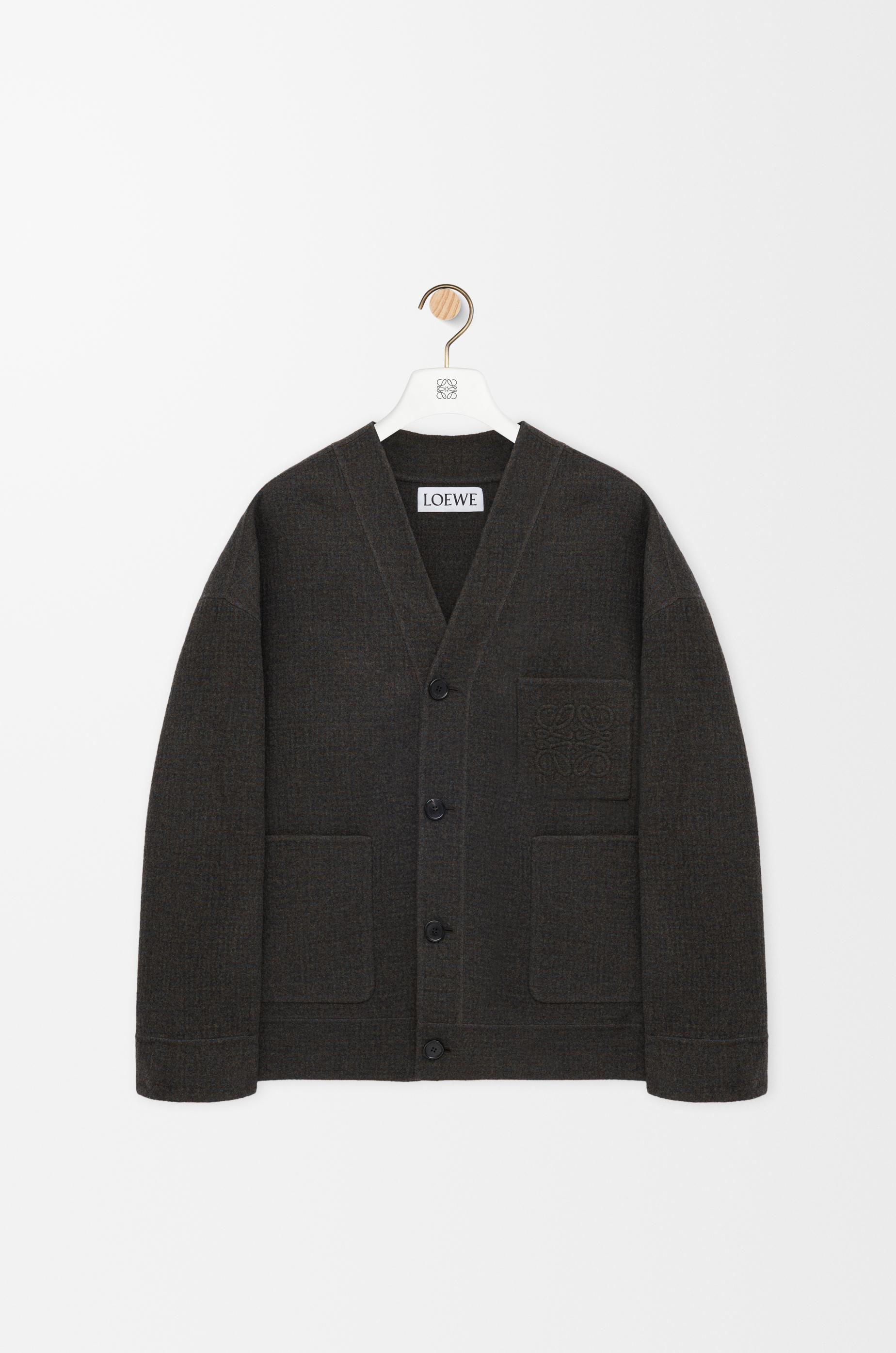 Cardigan in wool and silk by LOEWE