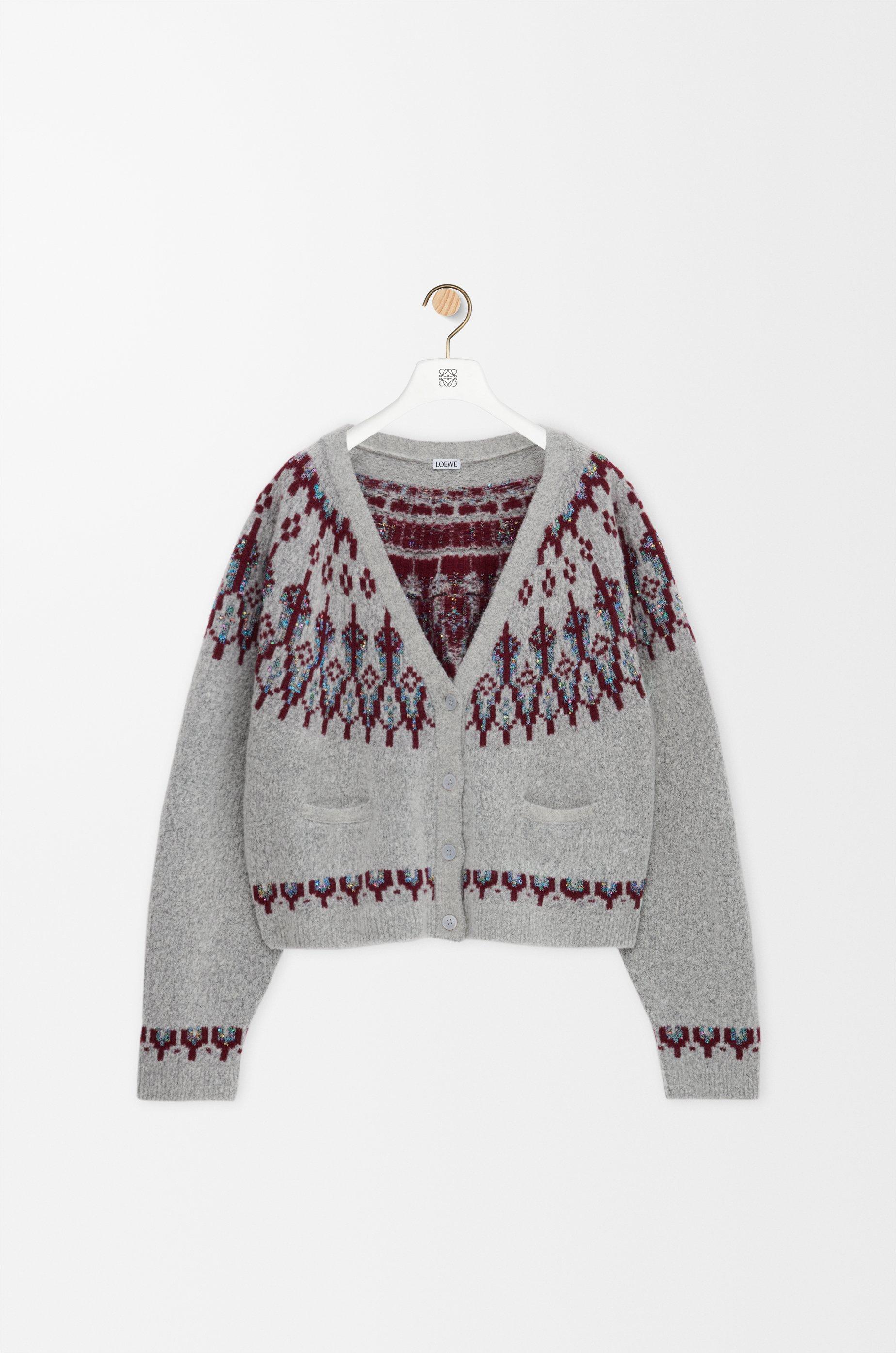 Cardigan in wool blend by LOEWE