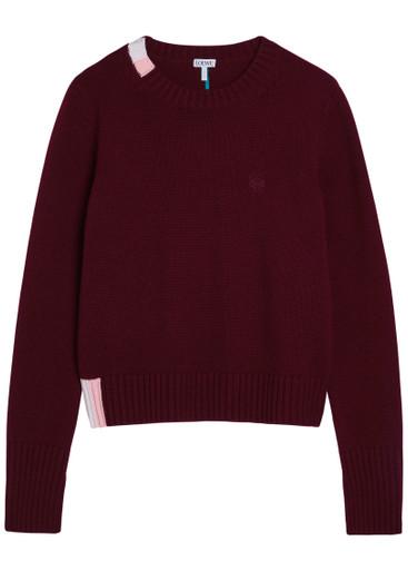 Cashmere-blend jumper by LOEWE