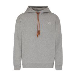 Casual round-neck hoodied cotton sweatshirt by LOEWE