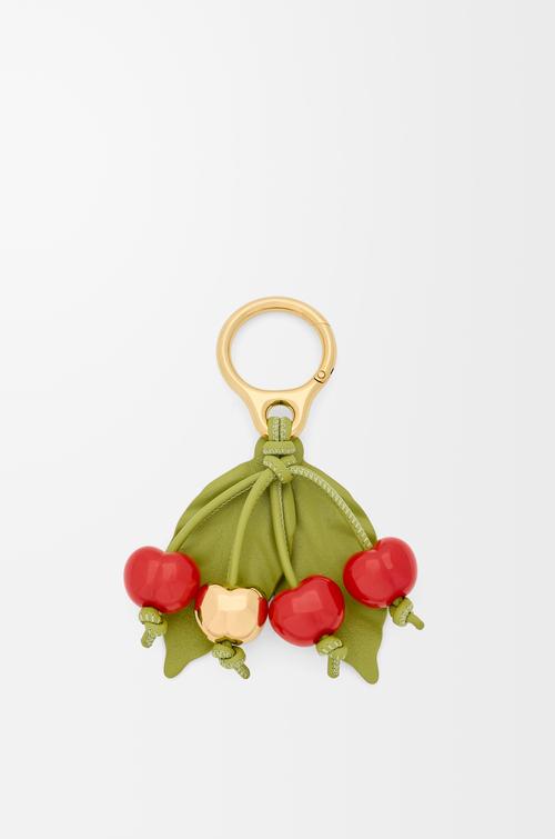 Cherry charm in classic calfskin by LOEWE