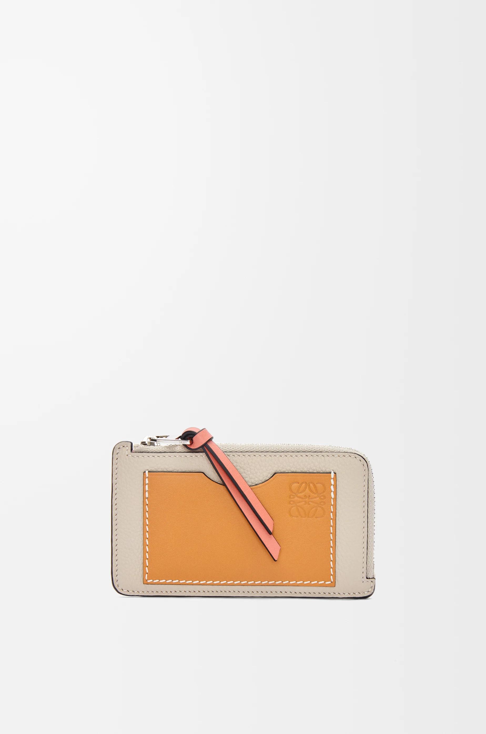 Coin cardholder in soft grained calfskin by LOEWE