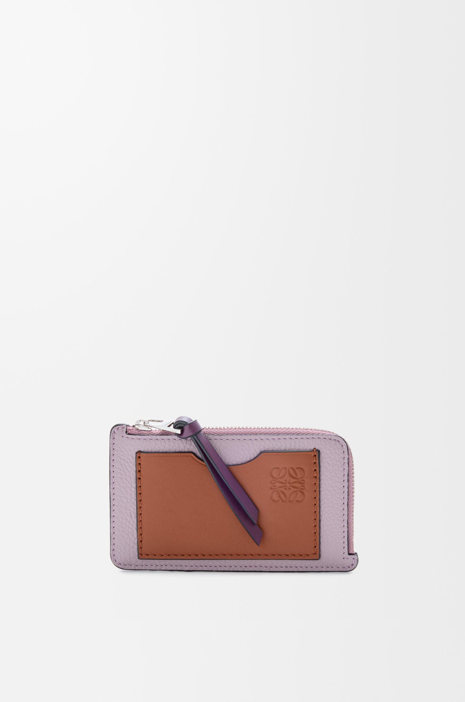 Coin cardholder in soft grained calfskin by LOEWE
