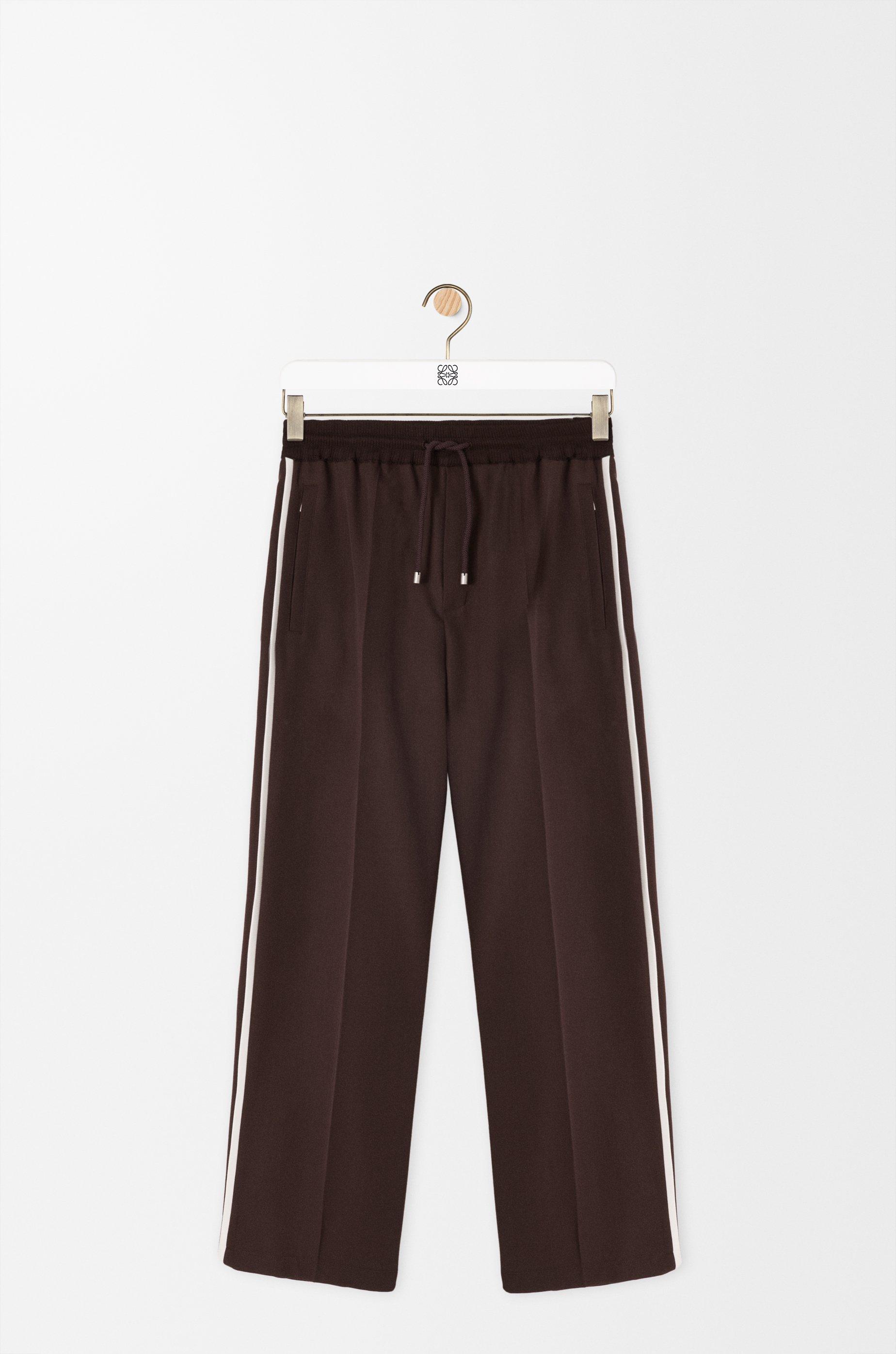 Drawstring trousers in wool by LOEWE