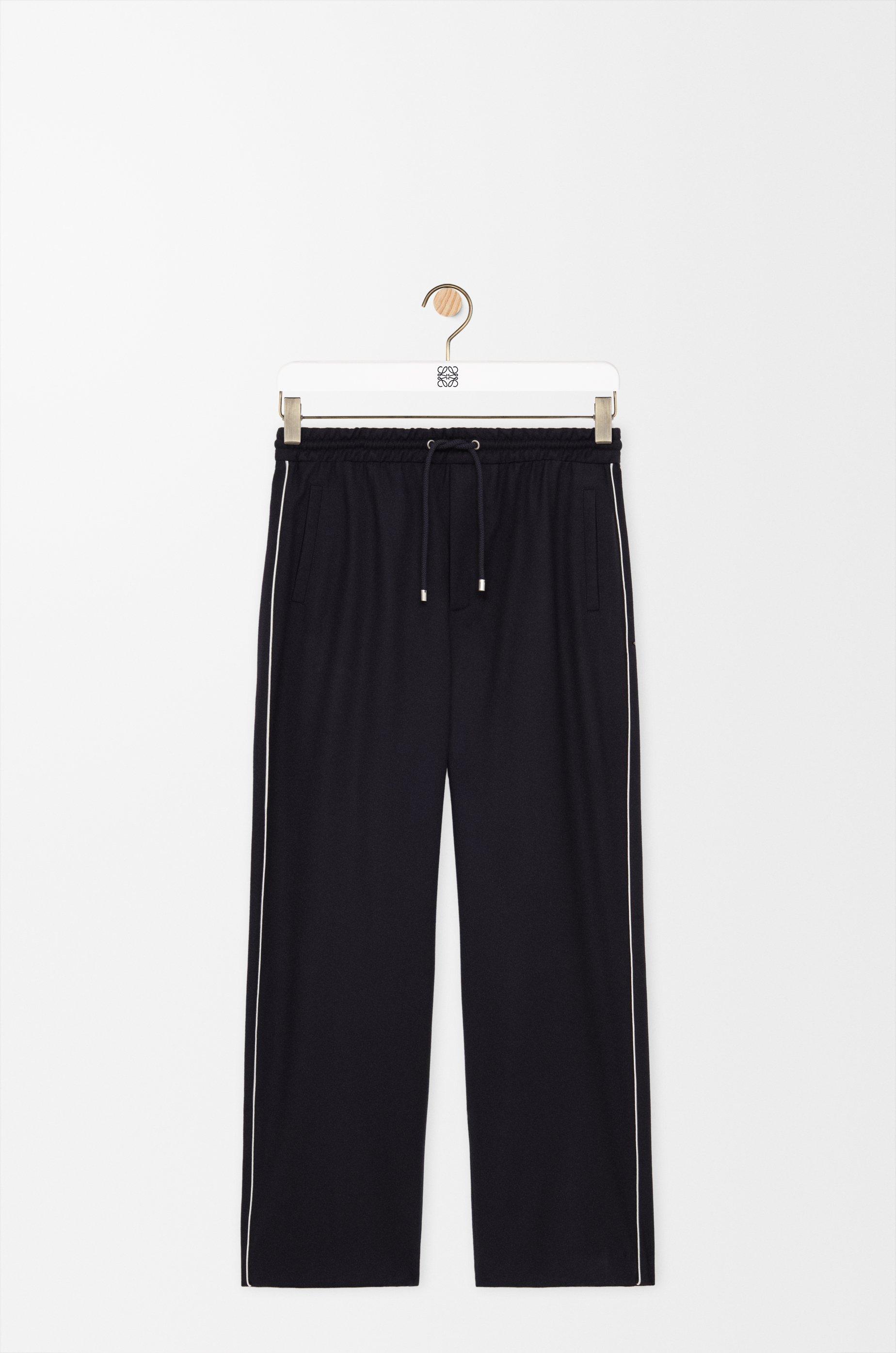 Drawstring trousers in wool by LOEWE