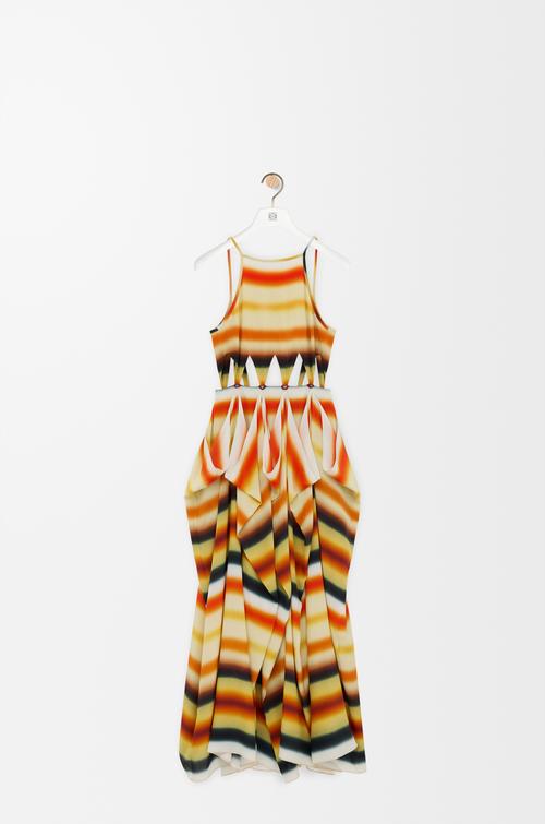 Dress in silk by LOEWE