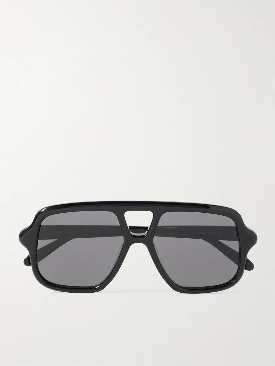 Aviator-style acetate sunglasses by LOEWE EYEWEAR