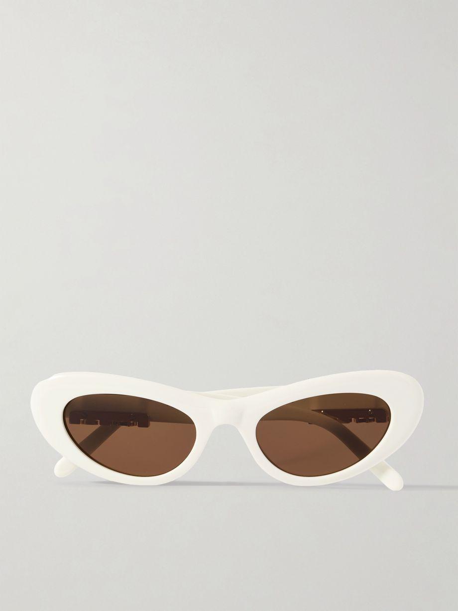 Cocktail cat-eye acetate sunglasses by LOEWE EYEWEAR