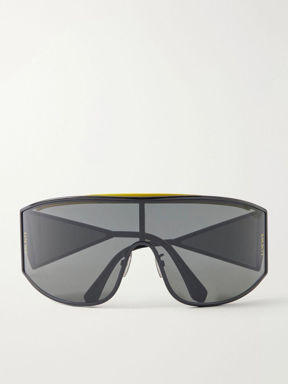 Speed Shield Mask metal sunglasses by LOEWE EYEWEAR