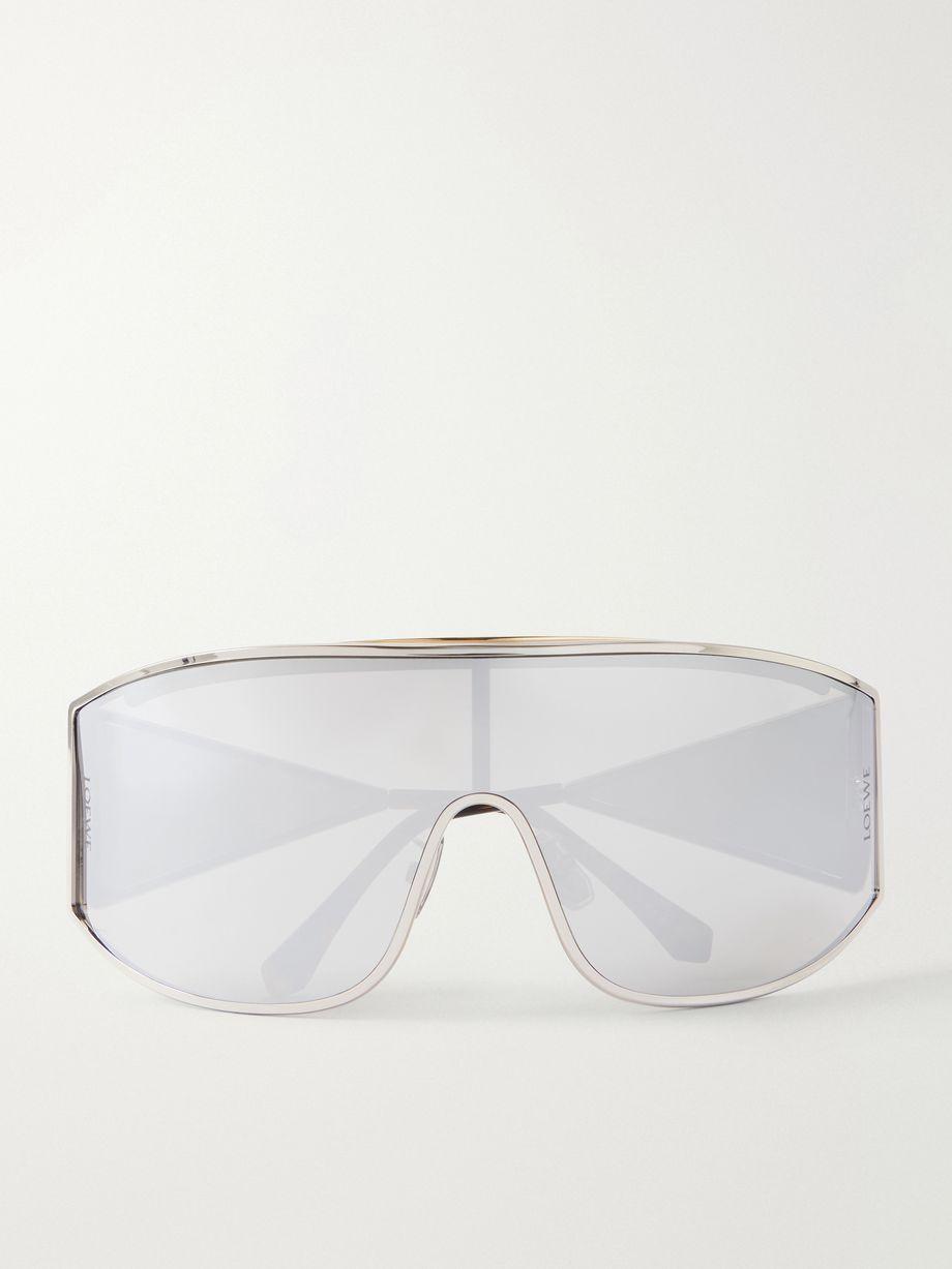 Speed Shield Mask metal sunglasses by LOEWE EYEWEAR