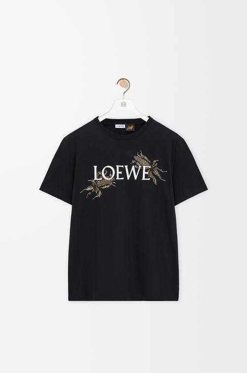 Embellished T-shirt in cotton by LOEWE