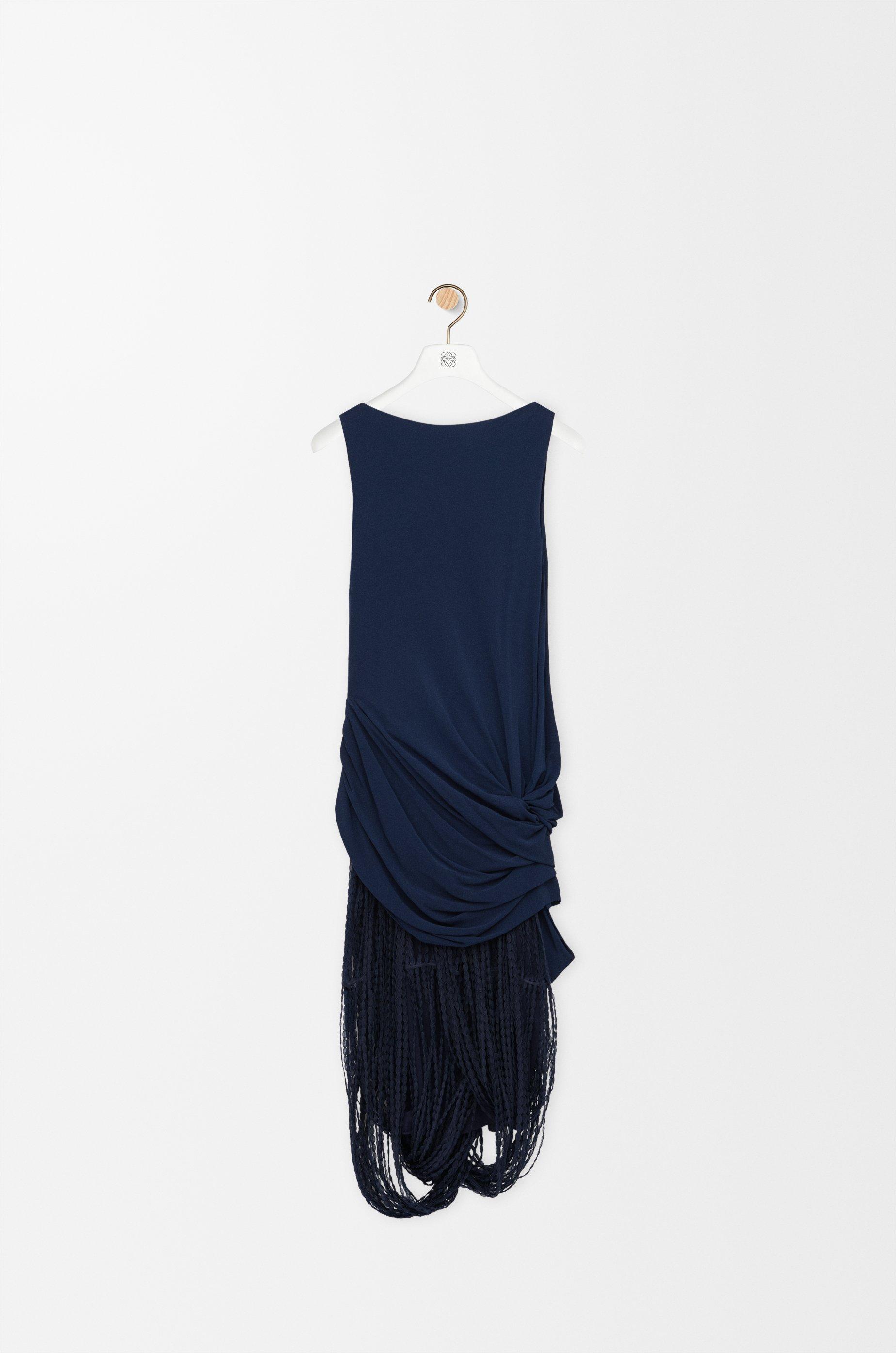 Embellished dress in viscose by LOEWE