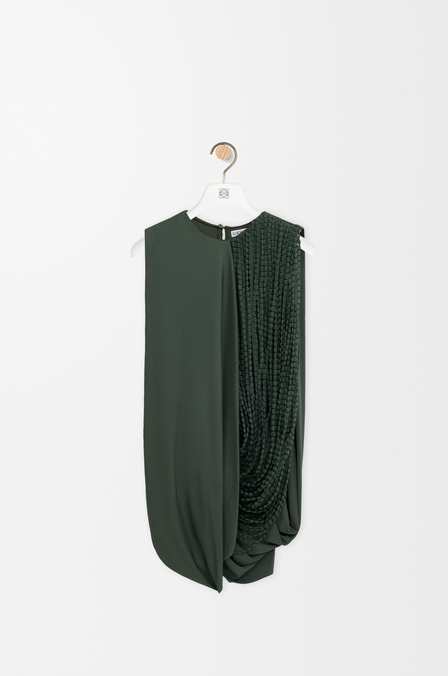 Embellished top in viscose by LOEWE