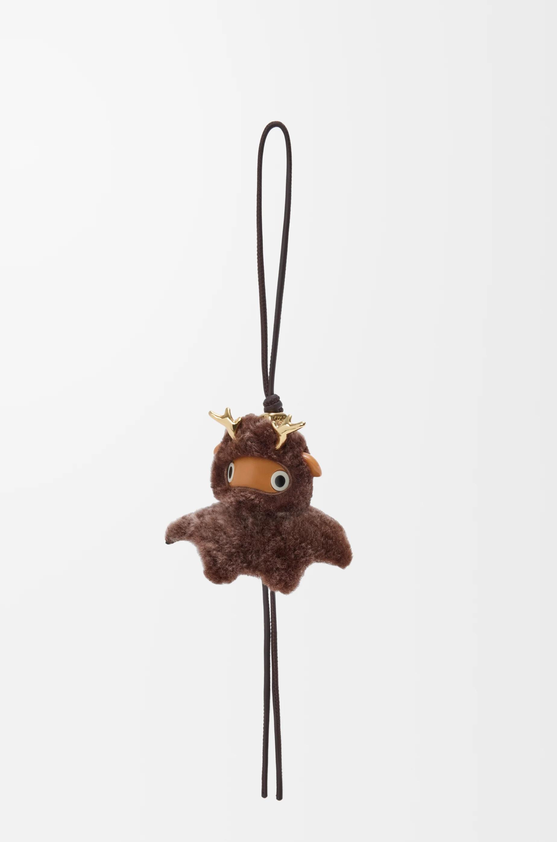 Fawnie charm in shearling by LOEWE