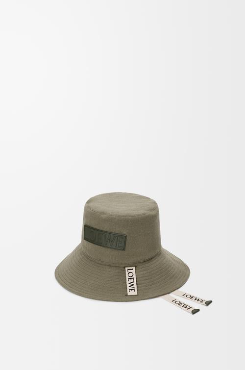 Fisherman hat in canvas by LOEWE
