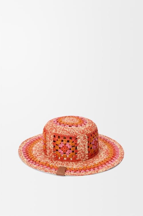Fisherman hat in raffia by LOEWE