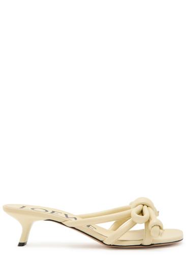 Flamenco 45 leather sandals by LOEWE