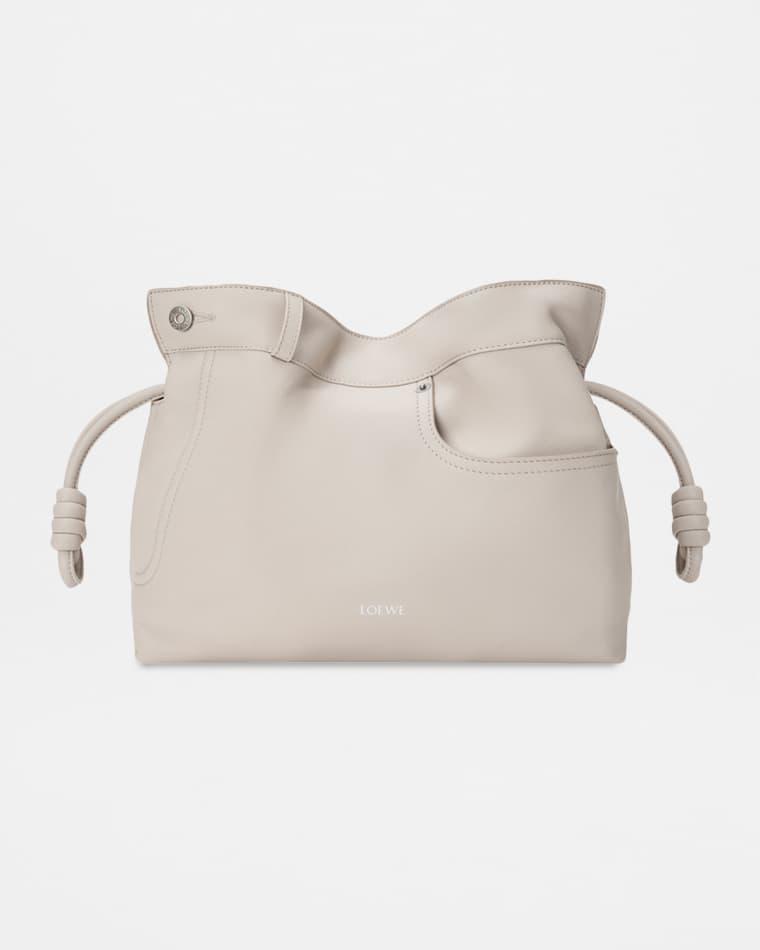 Flamenco Panta Clutch Bag in Leather by LOEWE