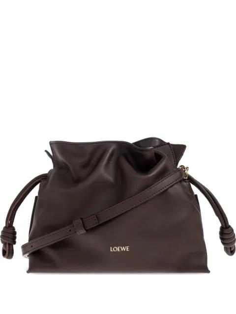 Flamenco leather bucket bag by LOEWE