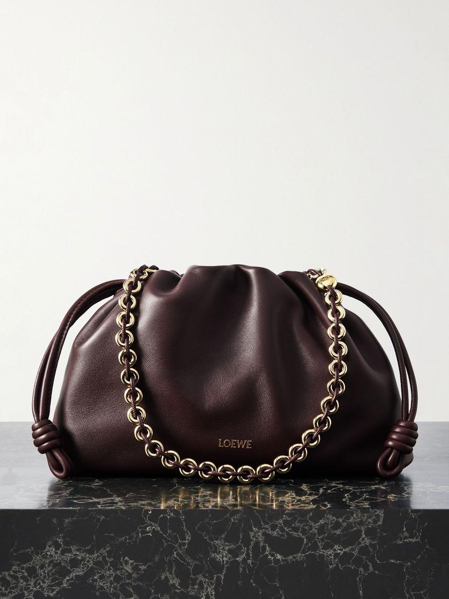 Flamenco leather clutch by LOEWE